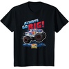image:imageHot Wheels Monster Trucks  Always Go Big TShirtBlack