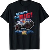 image:imageHot Wheels Monster Trucks  Always Go Big TShirtBlack