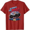 image:imageHot Wheels Monster Trucks  Always Go Big TShirtCranberry Red