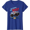 image:imageHot Wheels Monster Trucks  Always Go Big TShirtRoyal Blue