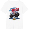 image:imageHot Wheels Monster Trucks  Always Go Big TShirtWhite