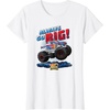 image:imageHot Wheels Monster Trucks  Always Go Big TShirtWhite