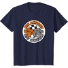 image:imageHot Wheels Monster Trucks  Big Actions Big Wheels TShirtNavy Blue