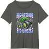 image:imageHot Wheels Monster Trucks  Big Actions Lightning Bolts TShirtAsphalt Grey