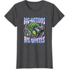 image:imageHot Wheels Monster Trucks  Big Actions Lightning Bolts TShirtDark Heather Grey