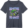 image:imageHot Wheels Monster Trucks  Big Actions Lightning Bolts TShirtHeather Blue