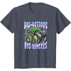 image:imageHot Wheels Monster Trucks  Big Actions Lightning Bolts TShirtHeather Blue