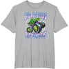 image:imageHot Wheels Monster Trucks  Big Actions Lightning Bolts TShirtHeather Grey