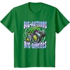 image:imageHot Wheels Monster Trucks  Big Actions Lightning Bolts TShirtKelly Green