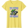 image:imageHot Wheels Monster Trucks  Big Actions Lightning Bolts TShirtLemon Yellow