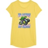 image:imageHot Wheels Monster Trucks  Big Actions Lightning Bolts TShirtLemon Yellow