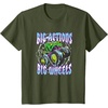image:imageHot Wheels Monster Trucks  Big Actions Lightning Bolts TShirtOlive Green
