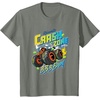 image:imageHot Wheels Monster Trucks  Crash Zone TShirtOlive Heather