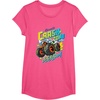 image:imageHot Wheels Monster Trucks  Crash Zone TShirtPink Heather