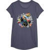 image:imageHot Wheels Monster Trucks  Demo Derby TShirtHeather Blue