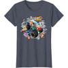 image:imageHot Wheels Monster Trucks  Demo Derby TShirtHeather Blue
