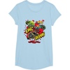 image:imageHot Wheels Monster Trucks  Epic Crushing TShirtBaby Blue