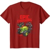 image:imageHot Wheels Monster Trucks  Epic Crushing TShirtCranberry Red