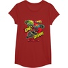 image:imageHot Wheels Monster Trucks  Epic Crushing TShirtCranberry Red
