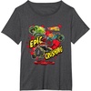 image:imageHot Wheels Monster Trucks  Epic Crushing TShirtDark Heather Grey