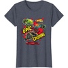 image:imageHot Wheels Monster Trucks  Epic Crushing TShirtHeather Blue