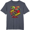 image:imageHot Wheels Monster Trucks  Epic Crushing TShirtHeather Blue