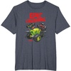 image:imageHot Wheels Monster Trucks  Epic Crushing TShirtHeather Blue