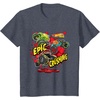 image:imageHot Wheels Monster Trucks  Epic Crushing TShirtHeather Blue