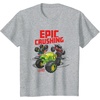 image:imageHot Wheels Monster Trucks  Epic Crushing TShirtHeather Grey