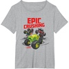 image:imageHot Wheels Monster Trucks  Epic Crushing TShirtHeather Grey