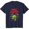 image:imageHot Wheels Monster Trucks  Epic Crushing TShirtNavy Blue