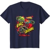 image:imageHot Wheels Monster Trucks  Epic Crushing TShirtNavy Blue