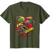 image:imageHot Wheels Monster Trucks  Epic Crushing TShirtOlive Green