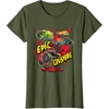 image:imageHot Wheels Monster Trucks  Epic Crushing TShirtOlive Green