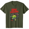 image:imageHot Wheels Monster Trucks  Epic Crushing TShirtOlive Green