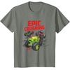 image:imageHot Wheels Monster Trucks  Epic Crushing TShirtOlive Heather