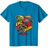 image:imageHot Wheels Monster Trucks  Epic Crushing TShirtSapphire Blue