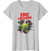 image:imageHot Wheels Monster Trucks  Epic Crushing TShirtSilver Grey