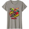 image:imageHot Wheels Monster Trucks  Epic Crushing TShirtSlate Grey