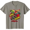 image:imageHot Wheels Monster Trucks  Epic Crushing TShirtSlate Grey