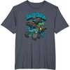image:imageHot Wheels Monster Trucks  Epic Smash and Crash TShirtHeather Blue