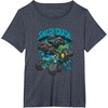 image:imageHot Wheels Monster Trucks  Epic Smash and Crash TShirtHeather Blue