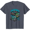 image:imageHot Wheels Monster Trucks  Epic Smash and Crash TShirtHeather Blue