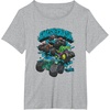 image:imageHot Wheels Monster Trucks  Epic Smash and Crash TShirtHeather Grey
