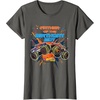 image:imageHot Wheels Monster Trucks  Father of Birthday Boy TShirtAsphalt Grey