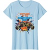 image:imageHot Wheels Monster Trucks  Father of Birthday Boy TShirtBaby Blue