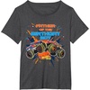 image:imageHot Wheels Monster Trucks  Father of Birthday Boy TShirtDark Heather Grey