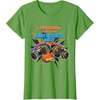 image:imageHot Wheels Monster Trucks  Father of Birthday Boy TShirtGrass Green