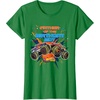 image:imageHot Wheels Monster Trucks  Father of Birthday Boy TShirtKelly Green
