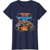 image:imageHot Wheels Monster Trucks  Father of Birthday Boy TShirtNavy Blue